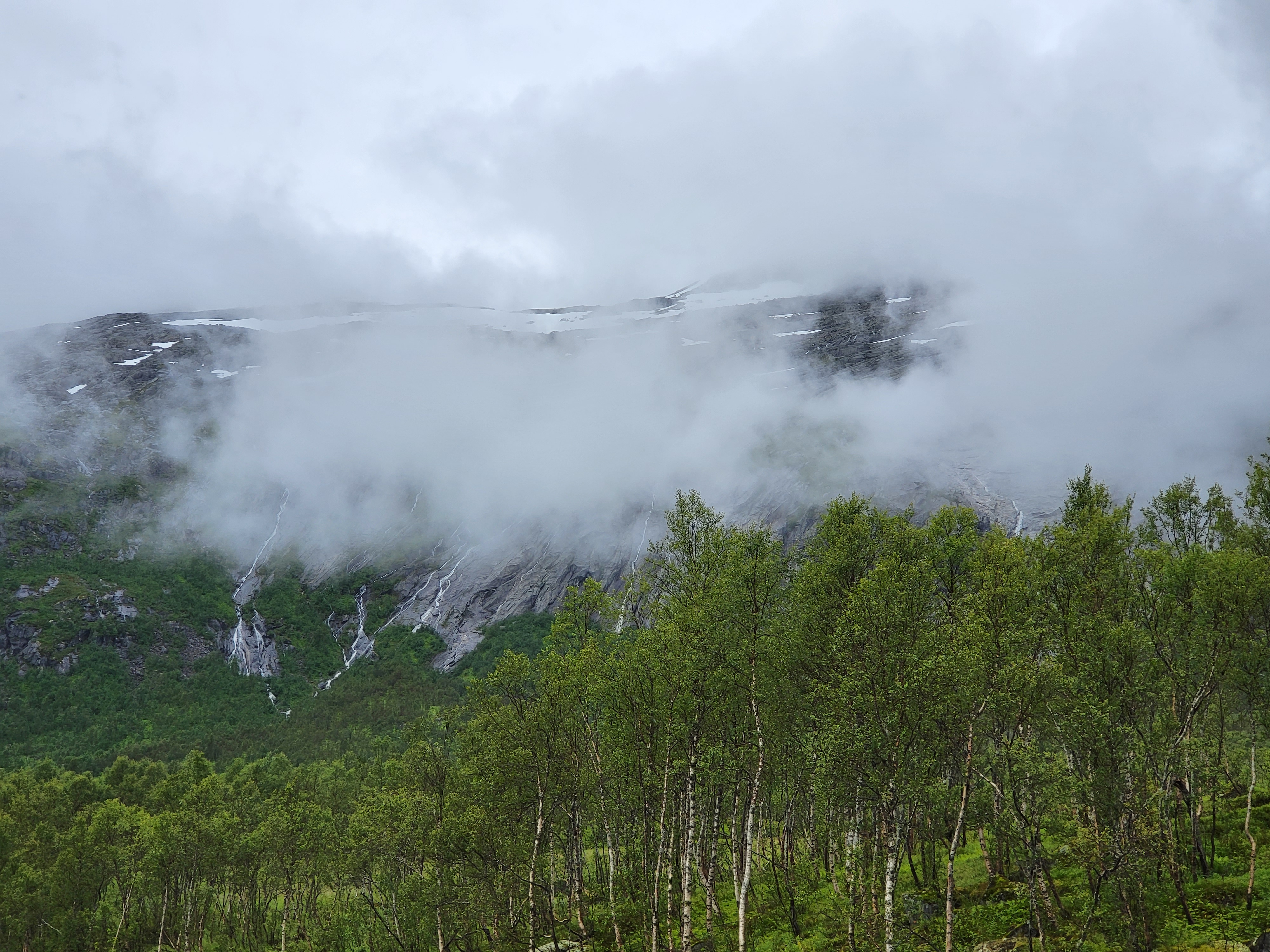 Blick in die Weite von Norwegen