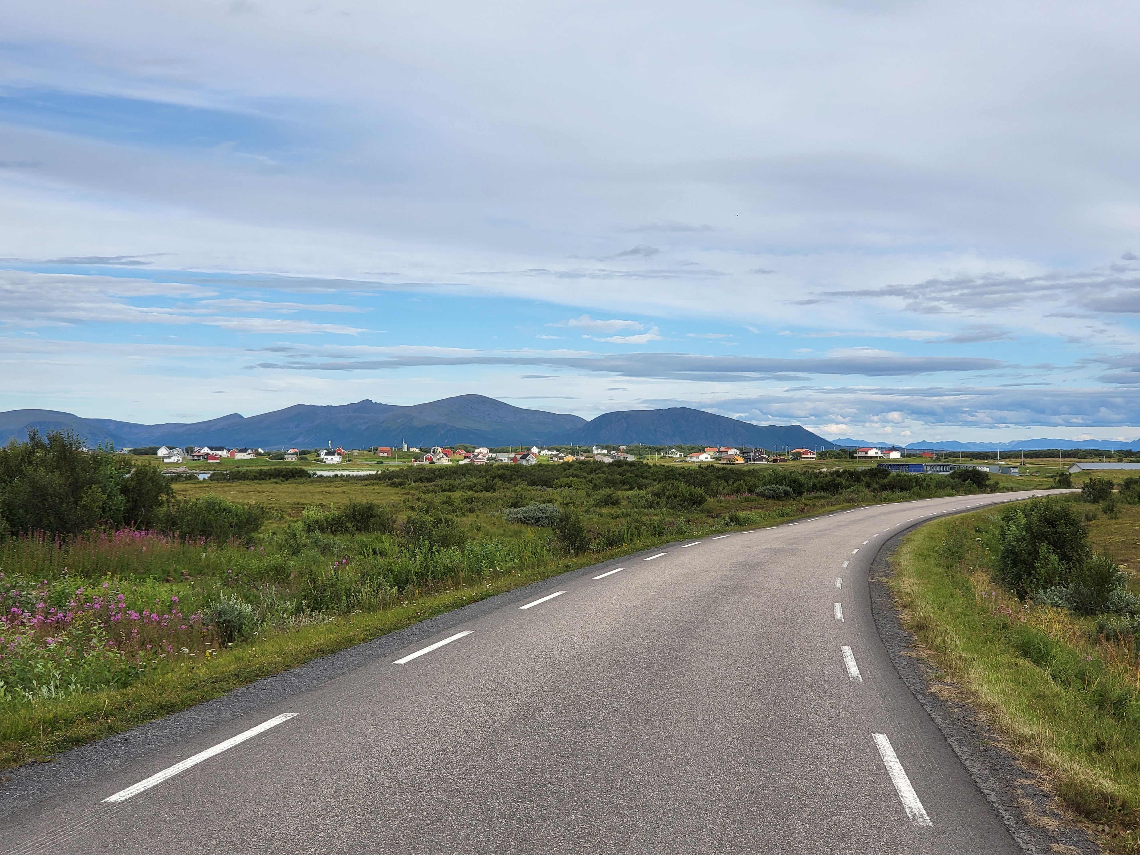 Blick in die Weite von Norwegen