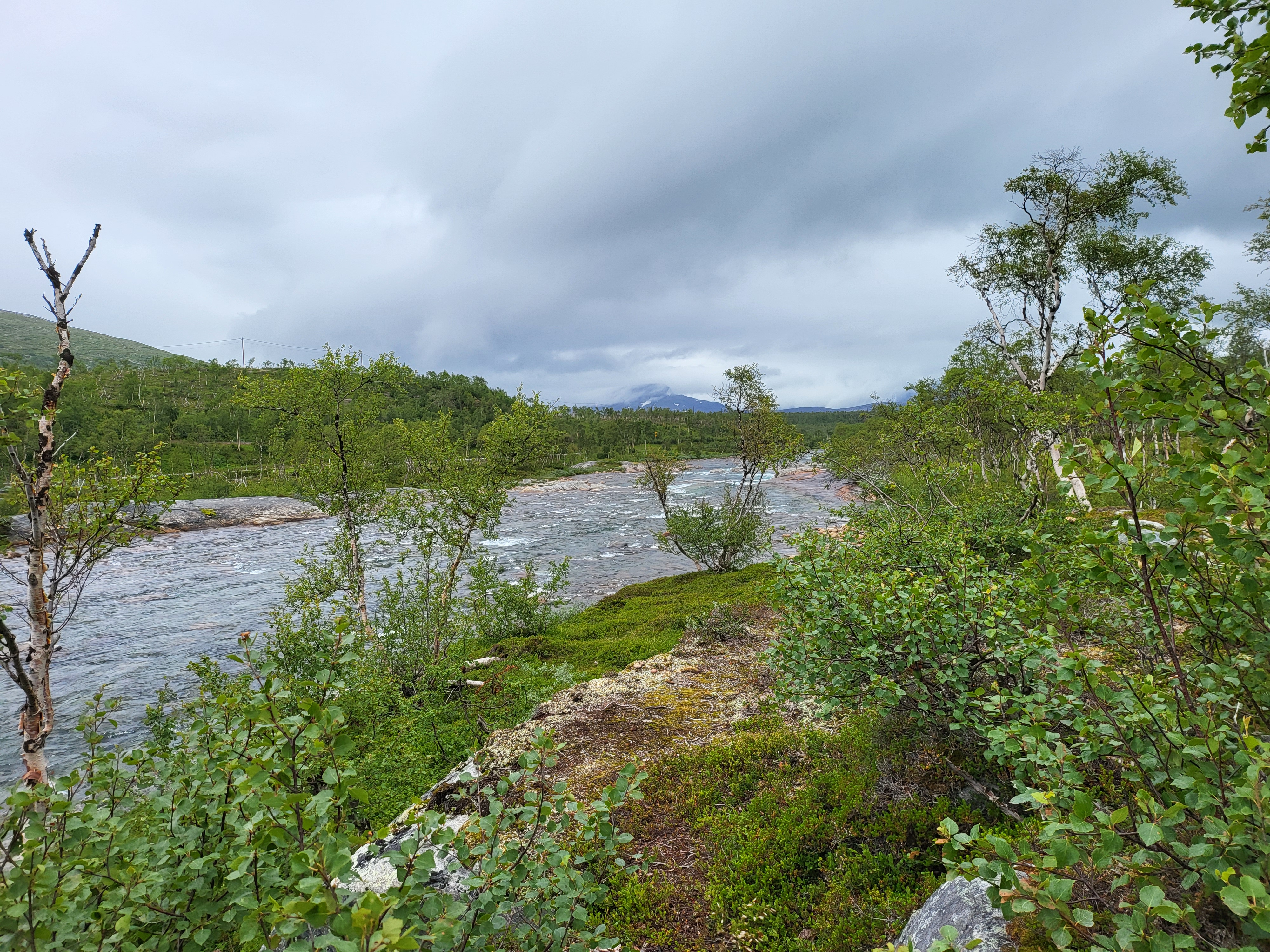 Blick auf Norwegen