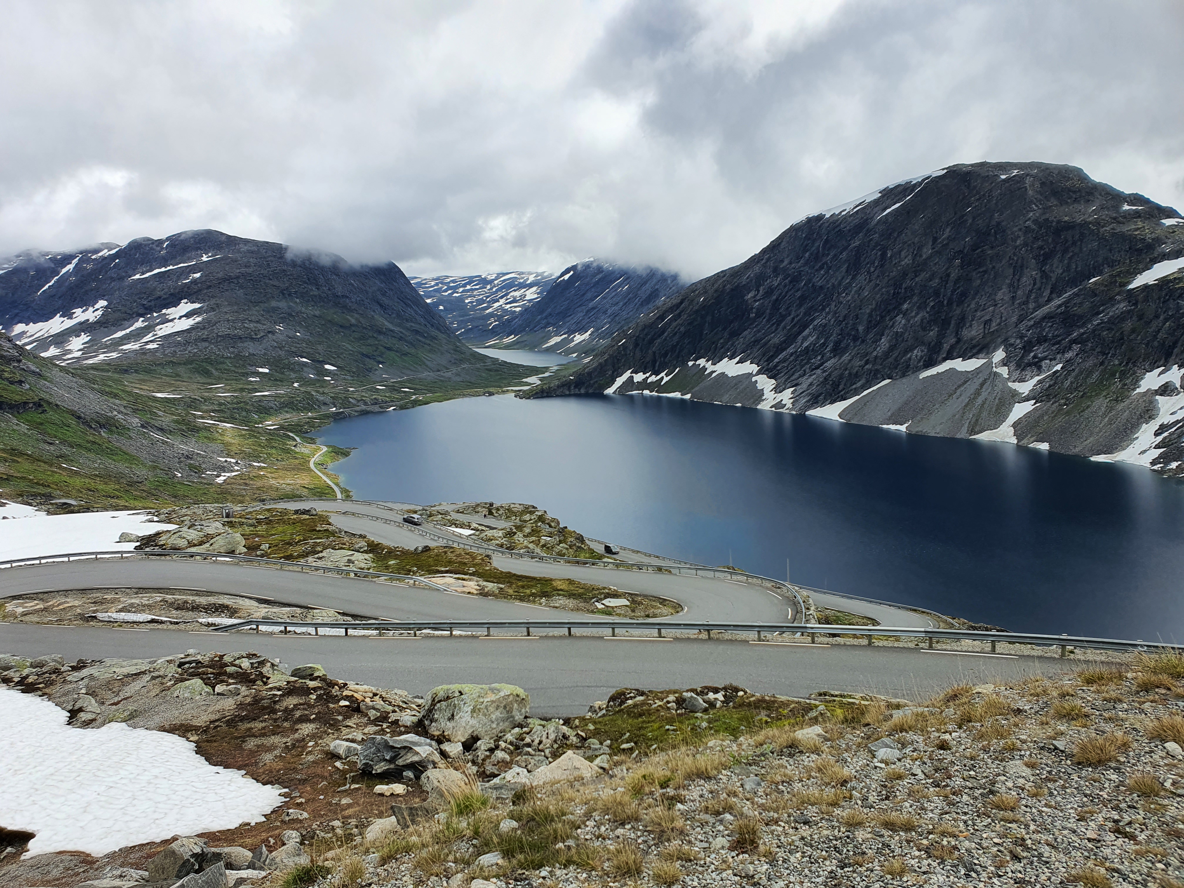 Gletscher in den Bergen